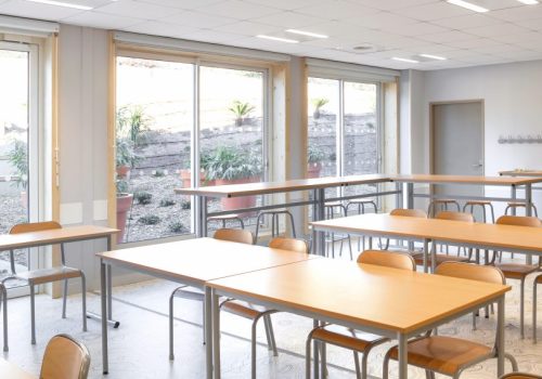 COLLEGE DE L'ESTEREL (83) – SunBox Intérieur (Treuil)