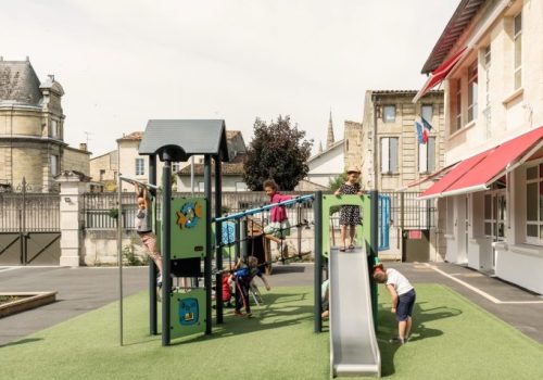 Ecole JAURES Libourne (33) - Banne