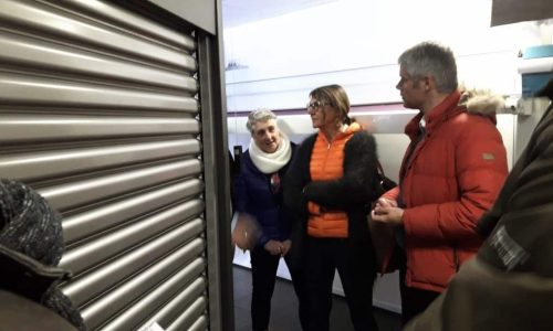 Visite de Laurent Wauquiez dans nos locaux